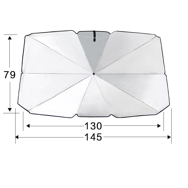 SunBlocker Max — Sonnenschutz für Autofrontscheibe